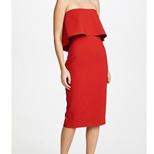 Likely "Driggs" strapless dress